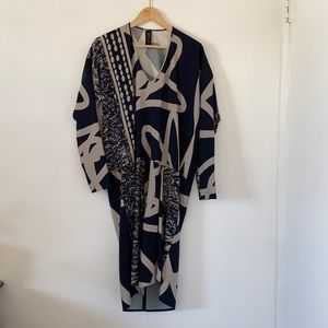 Zero + Maria Cornejo Squiggle L/S Tero Dress 4